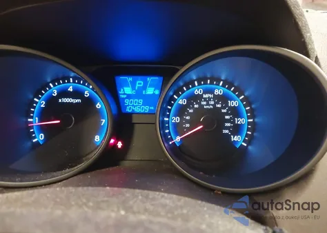 2012 Hyundai Tucson Gls из США, поврежденный, VIN KM8JUCAC0CU396362